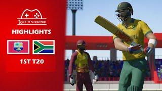 West Indies v South Africa - 1st T20 2024 | Central Broward Park (Florida) | Gaming Series