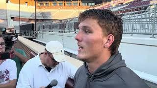 Oklahoma Sooners: TE Bauer Sharp Interview (8-20-24)