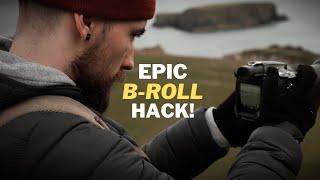 How to Film EPIC B-Roll Handheld Smooth - 1 EASY Filmmaking HACK