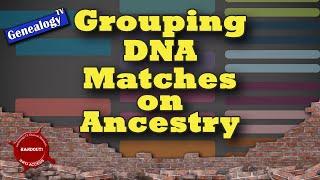 Grouping DNA Cousin Matches on Ancestry