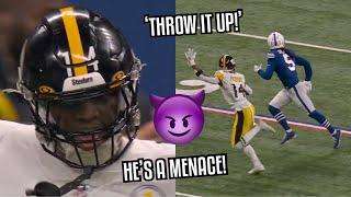 George Pickens Vs Stephon Gilmore  ‘PHYSICAL!’ (WR vs CB) 2022 Steelers Vs Colts highlights