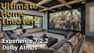 Amazing 7.2.2 Dolby Atmos 4K Home Theater Tour Complete Guide on How to Build and Finish | Audio Art