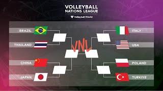 2024 FIVB Women's Volleyball Nations League | Final round | Schedule