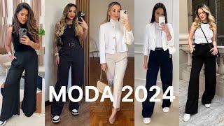 TENDENCIAS DE MODA 2024 / COMBINACIONES CASUALES DE MODA / LOOKS 2024