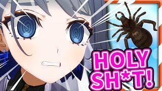 Kronii got Terrorized by a Spider Mid Stream on Christmas 【Ouro Kronii / HololiveEN】