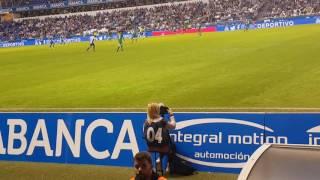 Un gran Depor después del gol de Borges