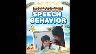 The Bright Future Behavioral Center Speech Behavior #autismawareness #acceptancematters