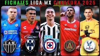 FICHAJES Liga MX CLAUSURA 2025 | MALAGÓN a la PREMIER | ALMIRÓN a CRUZ AZUL | PAULINHO SE VA MLS