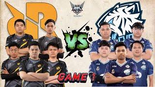 EL CLASSICO | RRQ HOSHI VS EVOS LEGENDS | GAME 1 !!!