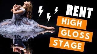 Rent a High Gloss Stage | Best High Gloss Stage Rental - Featuring Michael Buble