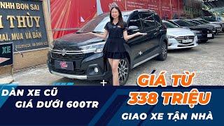 Lên sóng dàn xe ô tô cũ 5 chỗ 7 chỗ bán tải trong khoảng giá 600 triệu, ưu đãi hấp dẫn trong tháng 8