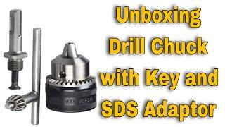 Unboxing Drill Chuck Size 1-13Mm Drill Chuck/ SDS Adaptor @Inventify_123