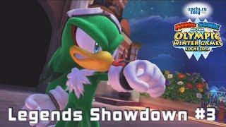 Mario & Sonic at the Olympic Winter Games Sochi 2014 [Wii U] - Legends Showdown #3