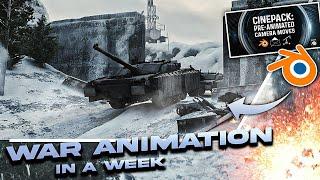 How I Made 3D War Animation in a Week!