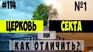 114_Признаки секты или как отличить ее от живой церкви? Церковь или секта? Религия или вера?