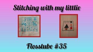 Flosstube #35 - Last update of 2024 with wips, stitchy kindness and christmas goodies