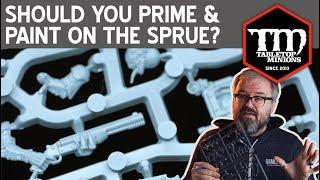 Should You Prime & Paint Your Minis On the Sprue?