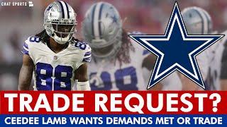 CeeDee Lamb TRADE REQUEST If Cowboys Don’t Meet Contract Demands? Cowboys Rumors Via NFL Insider