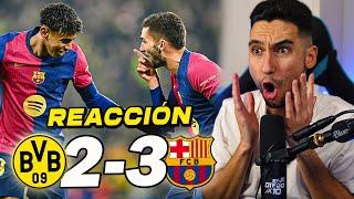 REACCIONES DE UN HINCHA al Borussia Dortmund vs Barcelona 2-3 *NO ME LO CREO* | ByDiegoX10