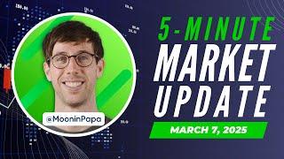 5-Minute Market Update: Bitcoin Strategic Reserve Announcement! (isn't what we thought it would be)