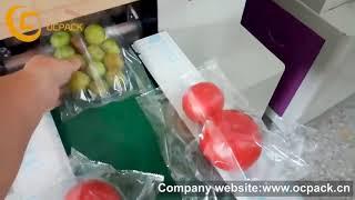 OCPACK fruits vegetable packing machine with tray servo motor packaging machine multi function