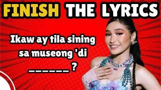 FINISH THE LYRICS | POP SONG SPOTIFY TOP HITS (AUGUST 2024 PH)