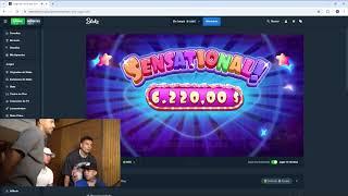 COSCU, WESTCOL, BLESSD Y EL KUN GANAN 100.000 DÓLARES en los SLOTS