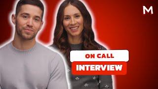 'On Call' Stars Troian Bellisario & Brandon Larracuente on the Wildly Inventive Cop Show | Interview