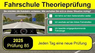  Driving school theory learning class B - exam 84 