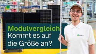 Groß oder klein? Der ultimative Solarmodul-Vergleich für jedes Dach!