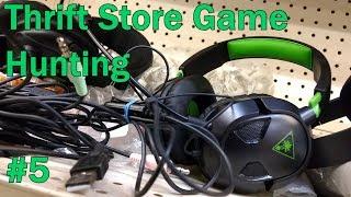 Thrift Store Game Hunting #5: What's With All The Headsets?