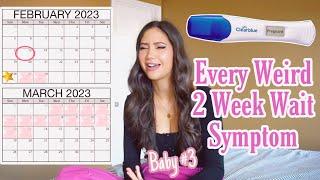 My 2 Week Wait Symptoms *Baby #3* How I Knew I Was Pregnant!