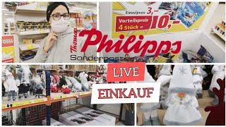 Live einkauf mit Carlos bei Thomas Philipps Sonderposten | Deko für Nikolaustag & mehr | Marytuga