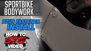 How To Install Dzus Fasteners On New Motorcycle Bodywork from Sportbiketrackgear.com