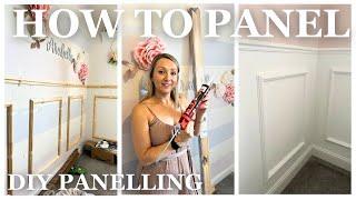 How To Panel - DIY Panelling - B&Q Cheshire Mouldings Picture Panelling Kit