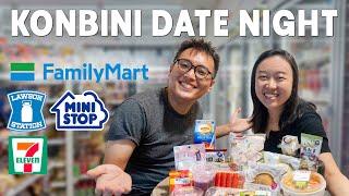 We went on an Ultimate Date Night with food bought from Japan's Konbini | Budget 3-course meal