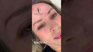 NaturBrows bei Anna Pham #annapham #pmutips #pmuacademy #youtubeshorts