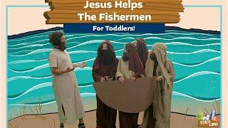 Jesus Helps The Fishermen | Beach Camp (For Toddlers!)