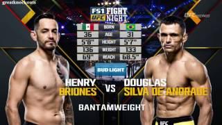 UFC Fight Night 98: Briones vs Silva de Andrade