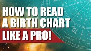 How to Read a Birth Chart (Like a PRO!) | Traditional & Uranian Astrology with Mychal A. Bryan