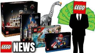 LEGO with record profit  | XXL Mario Kart, Ideas, Jurassic World & more! | NEWS