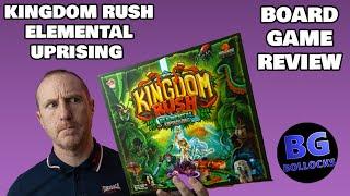 Kingdom Rush Elemental Uprising Board Game Review