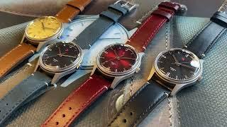 Red Star 3-Hand mechanical watch 1972 Tongji  - 4 colours - at www.Poljot24.de