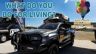 OVERLANDERS ON HOT AIR BALLOON FIESTA 2024 VLOG