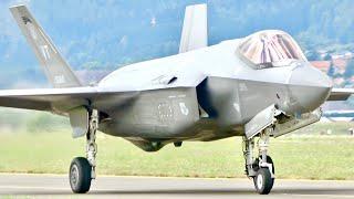 OUTSTANDING! USAF F-35A Flying Display at the Airpower 2024 Zeltweg Air Base!