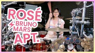 APT. - Bruno Mars and Rosé || Drum cover by KALONICA NICX