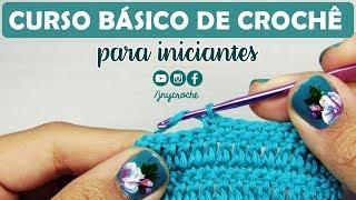 AULA 3: PONTO BAIXO | AULA DE CROCHÊ PARA INICIANTES