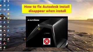 FIX can’t install 3Dmax 2024, Revit 2024, Autocad 2024 ( the installer disappears when start)