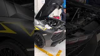 LAMBORGHINI VIBRATING PROBLEMS #mechanic #lamborghini #carserviceuae