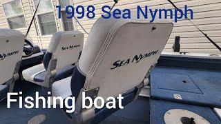 Update on my new 1998 Sea Nymph 16.5' aluminum fishing boat ,Johnson 90hp outboard, detailing